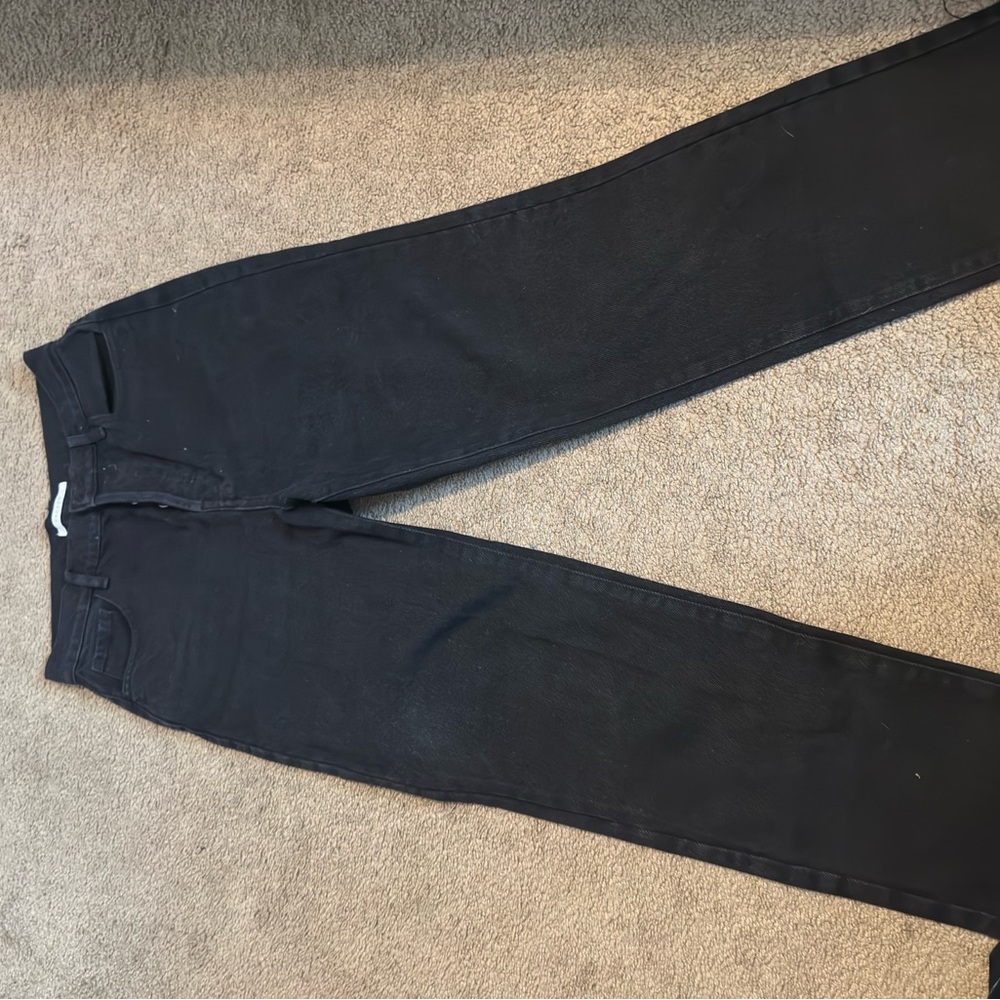 PacSun Black Straight Leg Jeans